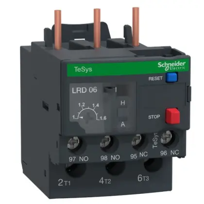 Теплове реле Schneider Electric LRD06 1-1,6A