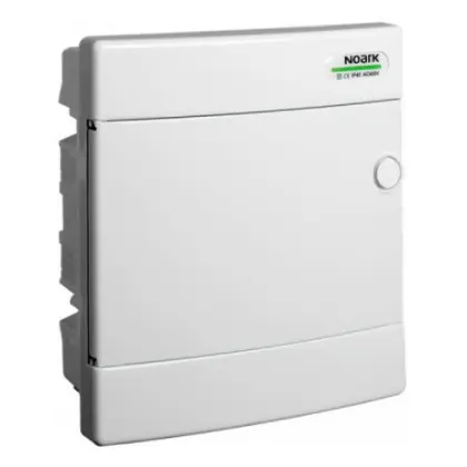 Модульный щиток NOARK PNF 4W белые двери 4м IP40 (110819)