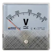 Вольтметр Аско-Укрем 500В АС 80х80мм (А-80) (A0190010058)