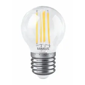 Филаментная лампа Maxus G45 FM 220Вт E27 Clear (1-MFM-744)