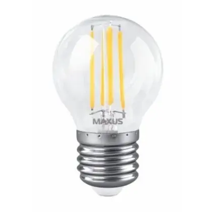 Філаментна лампа Maxus G45 FM 220Вт E27 Clear (1-MFM-744) Філаментна лампа Maxus G45 FM 220Вт E27 Clear (1-MFM-744)