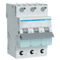 Автоматический выключатель Hager MBS310 QC 6кА B 10A 3P