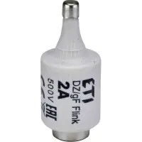 Предохранитель ETI 002312101 D II DZ 2A/500V Предохранитель ETI 002312101 D II DZ 2A/500V