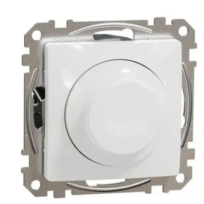 Поворотный светорегулятор Schneider Electric Sedna Design & Elements RC 3-370 Вт белый SDD111501 Поворотный светорегулятор Schneider Electric Sedna Design & Elements RC 3-370 Вт белый SDD111501