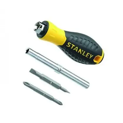 Набір біт Stanley 0-68-012 6 Way з тримачем (3шт) Набір біт Stanley 0-68-012 6 Way з тримачем (3шт)
