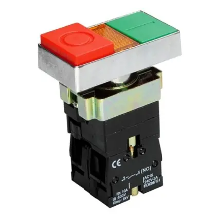 Двойная кнопка TNSy XB2-BW8465 1НО+1NC «I-0» с подсветкой (TNSy5500294) Двойная кнопка TNSy XB2-BW8465 1НО+1NC «I-0» с подсветкой (TNSy5500294)