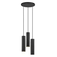 Підвісний світильник, люстра Nordlux 2410473003 Tilo GU10 3x15W IP20 чорний