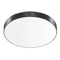Світильник Maxus SP Ceiling 18Вт 4100K Circle Slim Black (1-MSP-1841-SLB)