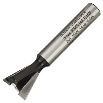 Пазовая фреза Bosch ЛХ Std S8/D14/L14/15° Пазовая фреза Bosch ЛХ Std S8/D14/L14/15°