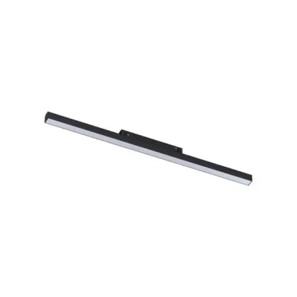 Магнитный трековый светильник Kloodi KDMG-LINE600 PC 24W 4K BK LED 1920Lm IP20 черный