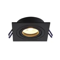 Точковий світильник врізний Oledim 7771303 TS24B ALU GU10 1x10W IP20 Чорний Точковий світильник врізний Oledim 7771303 TS24B ALU GU10 1x10W IP20 Чорний