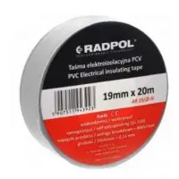 ПВХ изолента Radpol AR 19/20 белая 20м