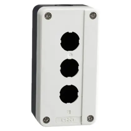 Корпус кнопочного поста Chint NP2-B03 3 места (575577)