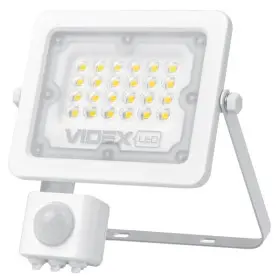 LED прожектор Videx F2e 10Вт 5000K (VL-F2e105W-S) с датчиком движения и освещенности