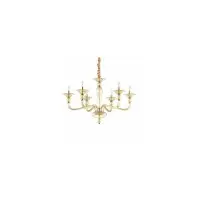 Люстра підвісна Ideal Lux Danieli Sp6 Ambra 159942 Люстра підвісна Ideal Lux Danieli Sp6 Ambra 159942