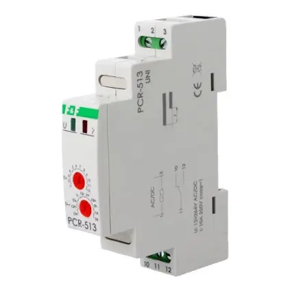 Реле времени F&F PCR-513UNI Реле времени F&F PCR-513UNI