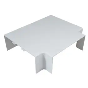 Тройник Аско-Укрем 100x40мм белый (A0070040014)