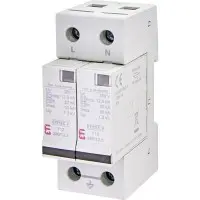 Ограничитель перенапряжения ETI 002442902 ETITEC V T12 280/12.5 (2+0) Ограничитель перенапряжения ETI 002442902 ETITEC V T12 280/12.5 (2+0)