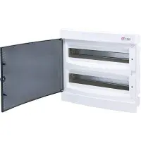 Встраиваемый щиток ETI 001101083 ECМ 2x18PT 36 М с прозрачной дверцей Встраиваемый щиток ETI 001101083 ECМ 2x18PT 36 М с прозрачной дверцей