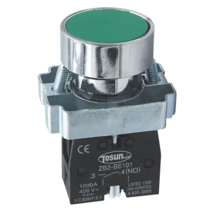 Кнопка TOSUNlux PB2-BA31 1NO Ø22мм AC 230/400B зелена (6940151015536) Кнопка TOSUNlux PB2-BA31 1NO Ø22мм AC 230/400B зелена (6940151015536)