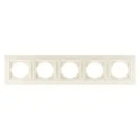 Рамка Nilson Touran кремовая 5-я ( 24120095 )