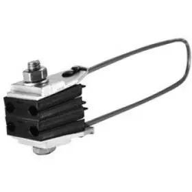 Ізольований анкерний затискач E.Next p025102 eiclamp.si.4.16.35 4x(16-35) із дротяною дужкою