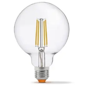 Диммируемая филаментная лампа Videx Filament G95FD E27 7Вт 4100K (VL-G95FD-07274)