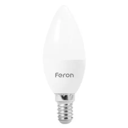Світлодіодна лампа Feron 4917 LB-720 4Вт 4000К C37 Е14 Світлодіодна лампа Feron 4917 LB-720 4Вт 4000К C37 Е14