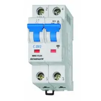 Автоматический выключатель Schrack BM617220 6кА 20А 2P х-ка C