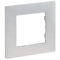 Рамка 1-постова Legrand Niloe Step алюміній (863391)