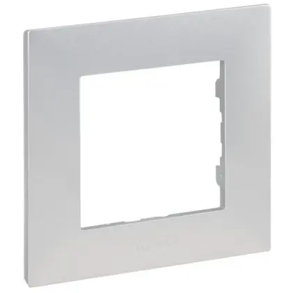 Рамка 1-постова Legrand Niloe Step алюміній (863391)