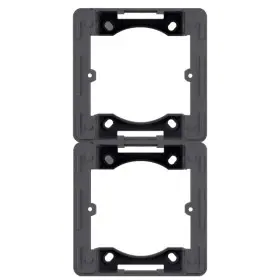 Адаптер Hager WL5823 Lumina-Intense 2Х з/в (чорний)