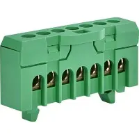 Електрична шина ETI 3903205 ESC-QBLOK7002 (зелений 10/16мм² 7 підключень) Електрична шина ETI 3903205 ESC-QBLOK7002 (зелений 10/16мм² 7 підключень)