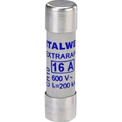 Предохранитель ETI 002625009 CH10UQ/16A/600V aR (200 kA) Предохранитель ETI 002625009 CH10UQ/16A/600V aR (200 kA)