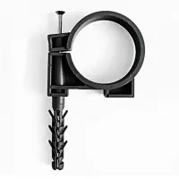 Обойма для труб и кабеля d=40мм черная СКИМ ( С0800018 )