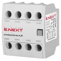 Додатковий контакт E.Next e.industrial.au.4.31 3NO+1NC (i0140004) Додатковий контакт E.Next e.industrial.au.4.31 3NO+1NC (i0140004)