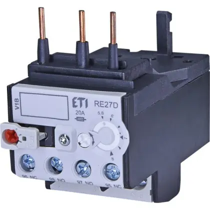 Тепловое реле ETI 004642408 RE 27D-8.0 (5.6-8A) для CEM9...CEM25