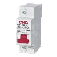 Автоматический выключатель CNC YCB1-125 1Р 100А 6кА D (Б00029339)
