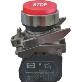 Кнопка Promfactor FP4-BA4342 1NC "STOP" красная (FP4-BA4342)