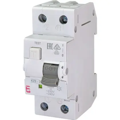 Диференціальний автомат ETI 002173107 KZS-2M B 32/0.03 тип AC (10kA)