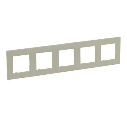 Рамка 5-постовая Legrand Niloe Step песчаный (864675) Рамка 5-постовая Legrand Niloe Step песчаный (864675)