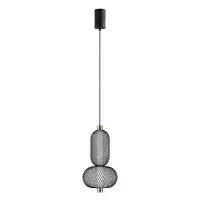 Подвесной светильник, люстра Italux PND-84283-2-BK Marco LED 1x10W 3000K 590Lm IP20 черный