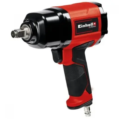 Пневматический гайковерт Einhell TC-PW 610 6,3бар 610Нм с 10 головками (4138960) Пневматический гайковерт Einhell TC-PW 610 6,3бар 610Нм с 10 головками (4138960)