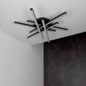 Светильник LED smart ARMANI​+пульт 90W 3000-5000K IP20 круг черный Violux ( 220935 )