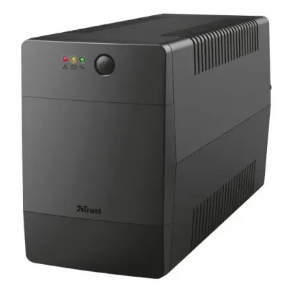 Бесперебойник Trust 23504_TRUST Paxxon 1000VA UPS with 4 standard wall power outlets BLACK (черный) Бесперебойник Trust 23504_TRUST Paxxon 1000VA UPS with 4 standard wall power outlets BLACK (черный)