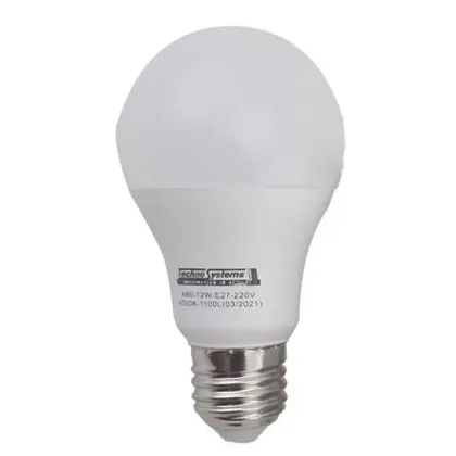 Светодиодная лампа TNSy LED ElectroGurt-A60-12W-E27-220V-4000K-1100L ICCD (TNSy5000041)