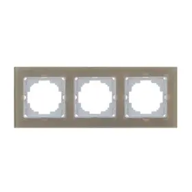 Рамка Nilson Alegra скло бронза 3-на ( 25BR0093 )