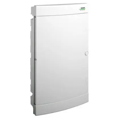 Модульный щиток NOARK PNF 48W белые двери 4x12м IP40 (113774) Модульный щиток NOARK PNF 48W белые двери 4x12м IP40 (113774)