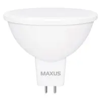 Світлодіодна лампа Maxus MR16 GU5.3 5Вт 4100K 220В (1-LED-712) Світлодіодна лампа Maxus MR16 GU5.3 5Вт 4100K 220В (1-LED-712)