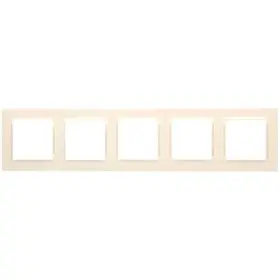 Рамка п'ятірна горизонтальна Simon 10